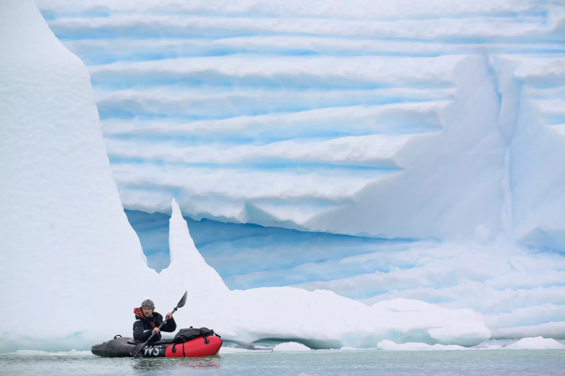 遇見冰川那頭鵝-圖片